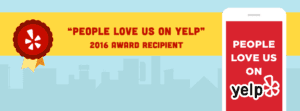 People Love Us On Yelp award 2