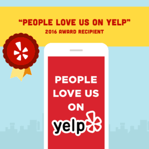 Yelp People Love us