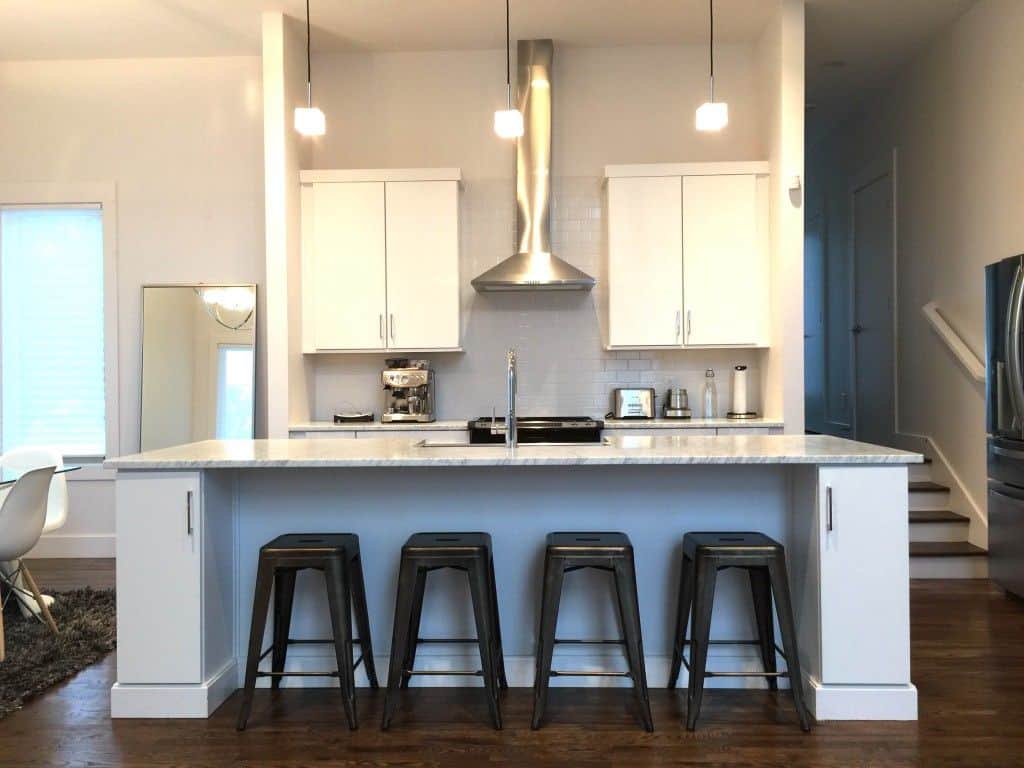 Clean kitchen East Nashville