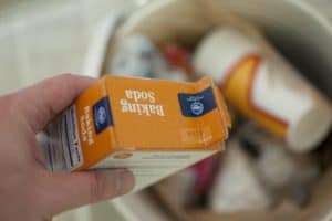 Bicarbonate smell garbage