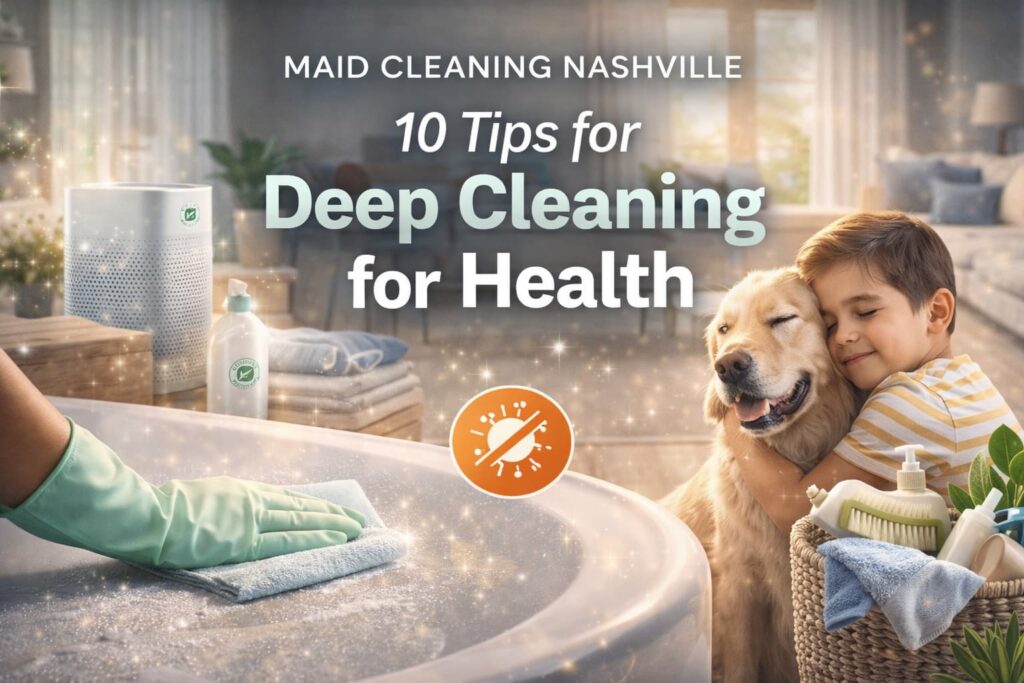 10 Tips to Deep Cleaning for Health and Happiness