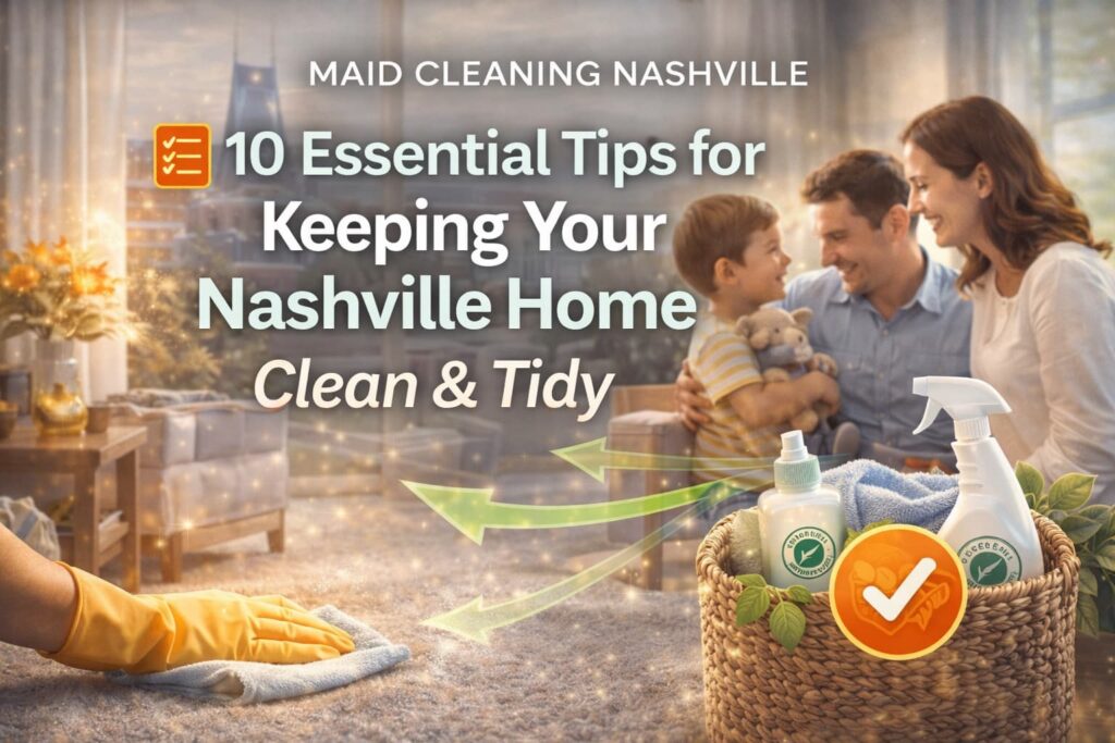 10 Essential Tips for Keeping Your Nashville Home Clean and Tidy