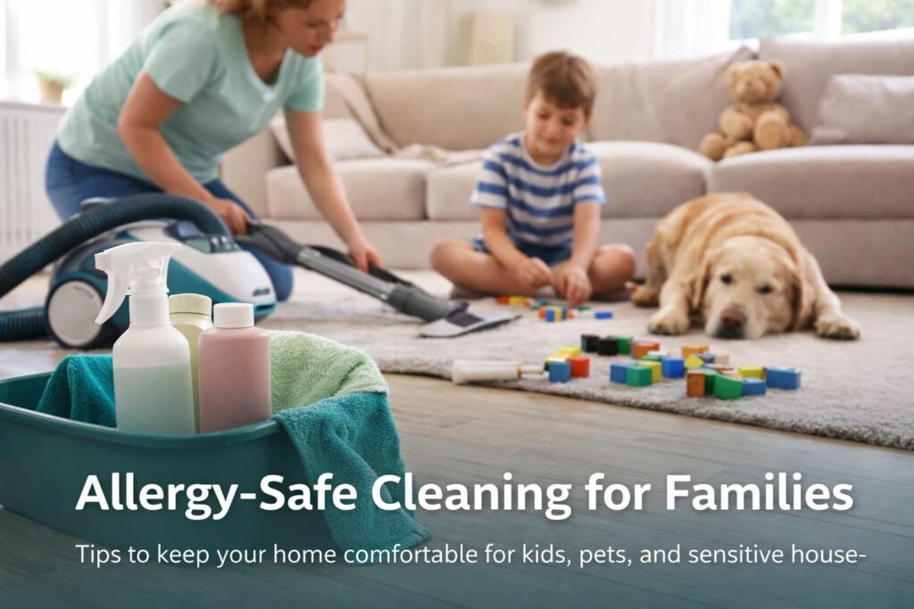 Allergy-Safe Cleaning for Families